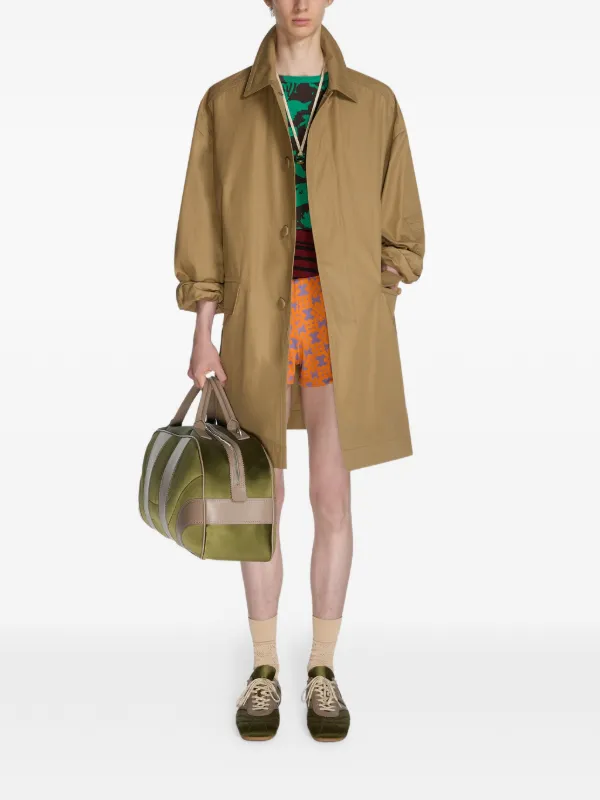 DRIES VAN NOTEN パネル ボストンバッグ | グリーン | FARFETCH JP