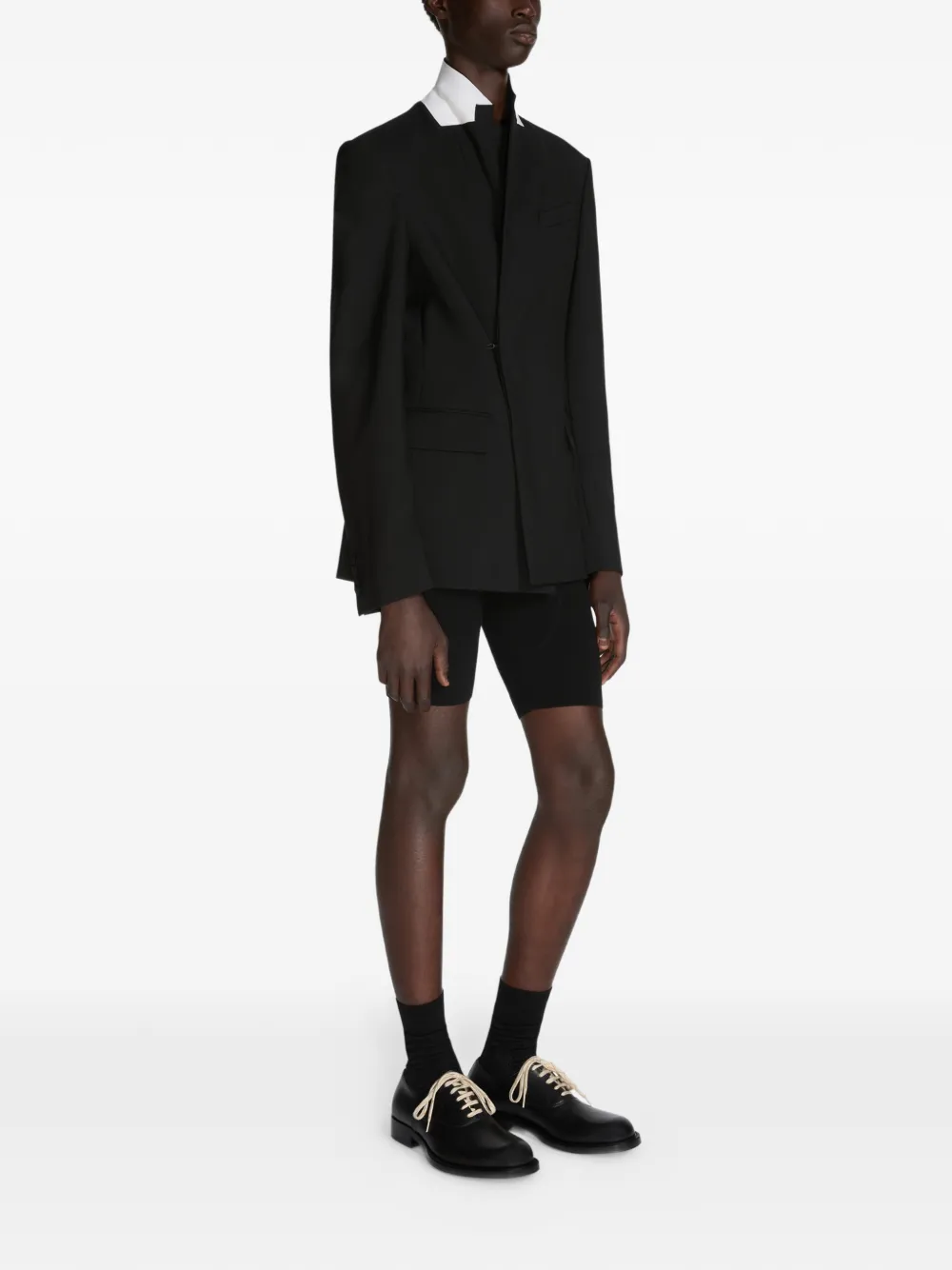  Dries Van Noten Notched-lapel Jacket - Black 