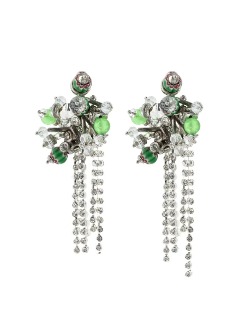 DRIES VAN NOTEN beaded drop earrings