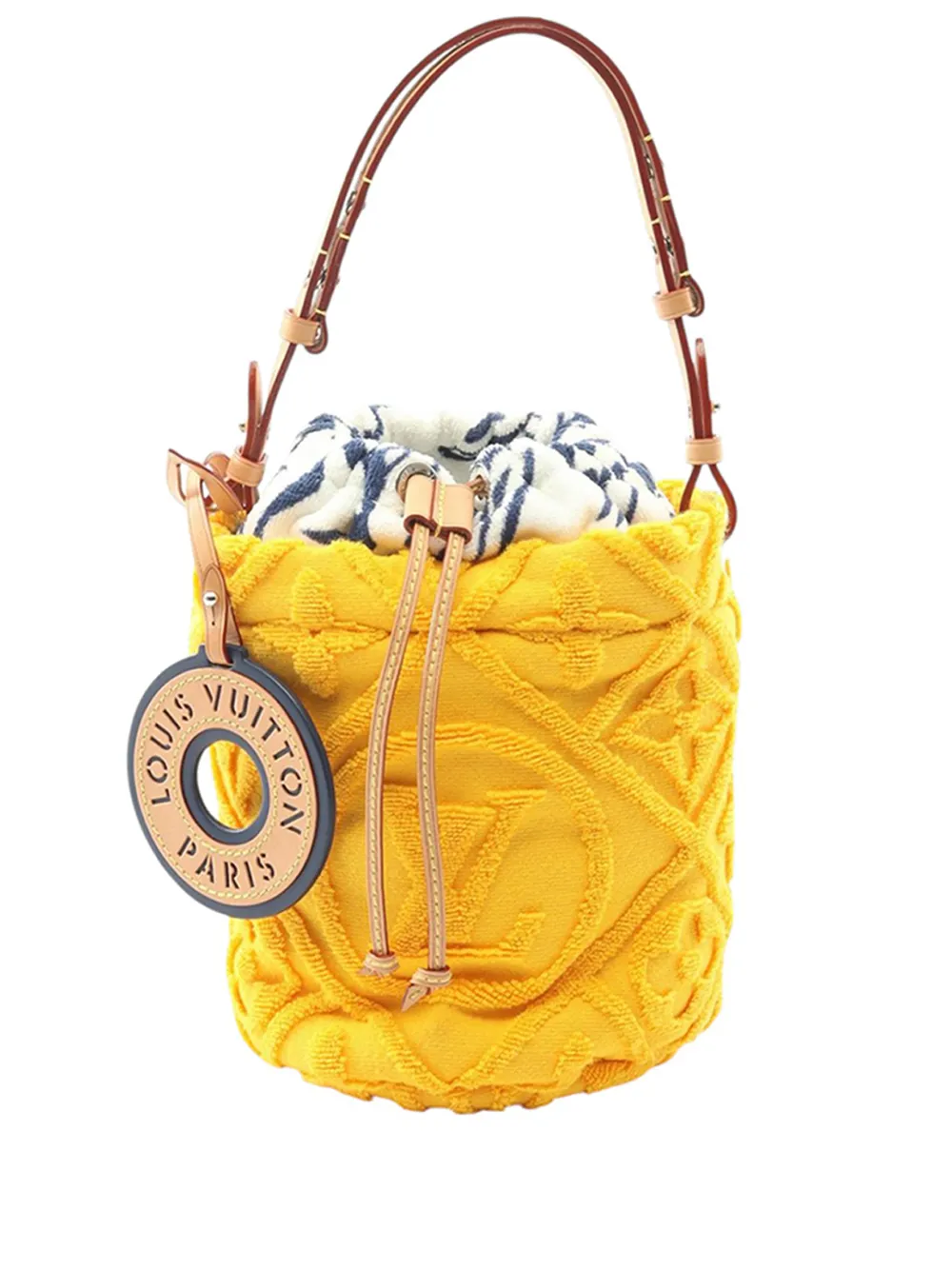 Louis Vuitton Pre-Owned 2021-2025 LV Vacation By The Pool bucket bag - Giallo