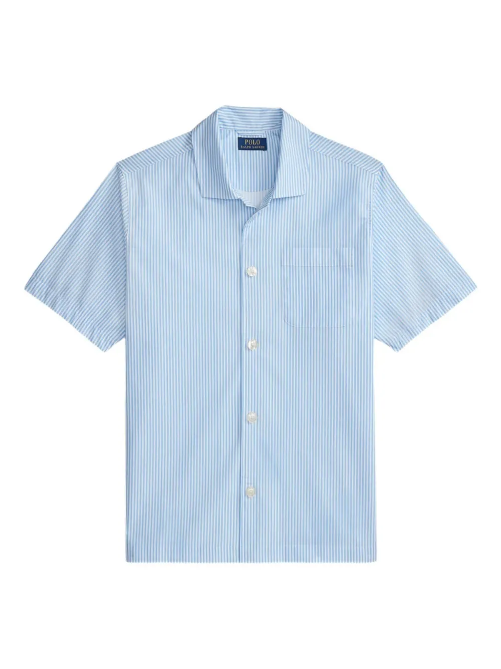 Polo Ralph Lauren striped short-sleeve pajama shirt - Blu