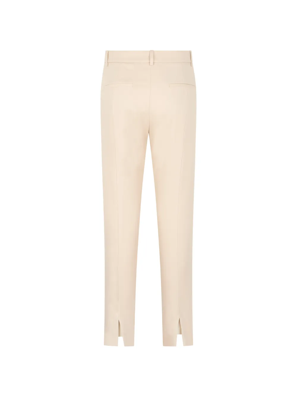 Peserico Broek met verborgen sluiting Beige