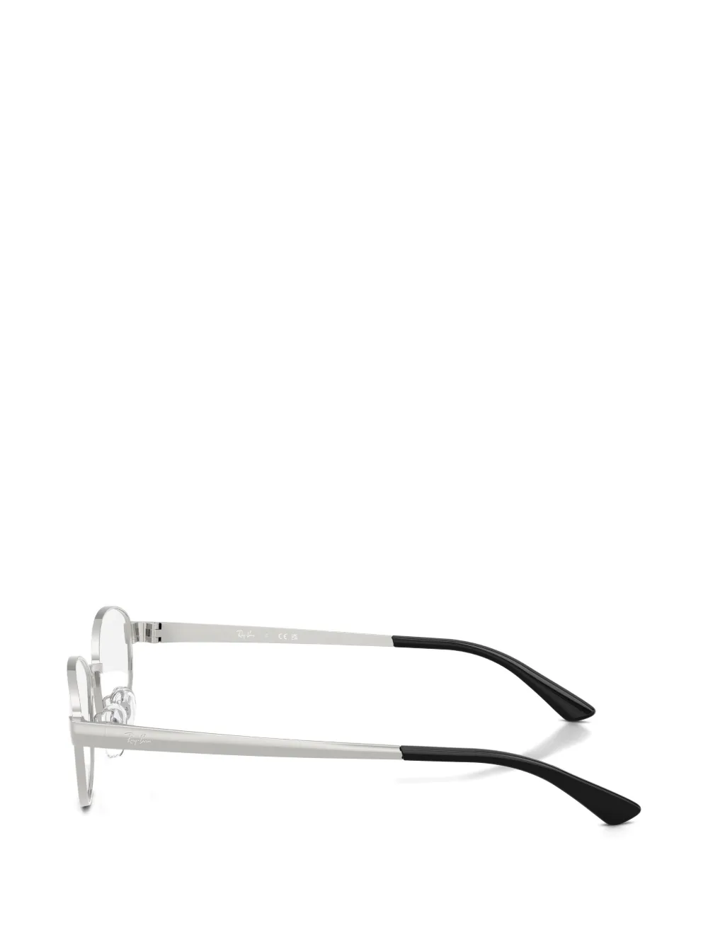  Ray-ban Gafas Con Montura Oval - Plateado 