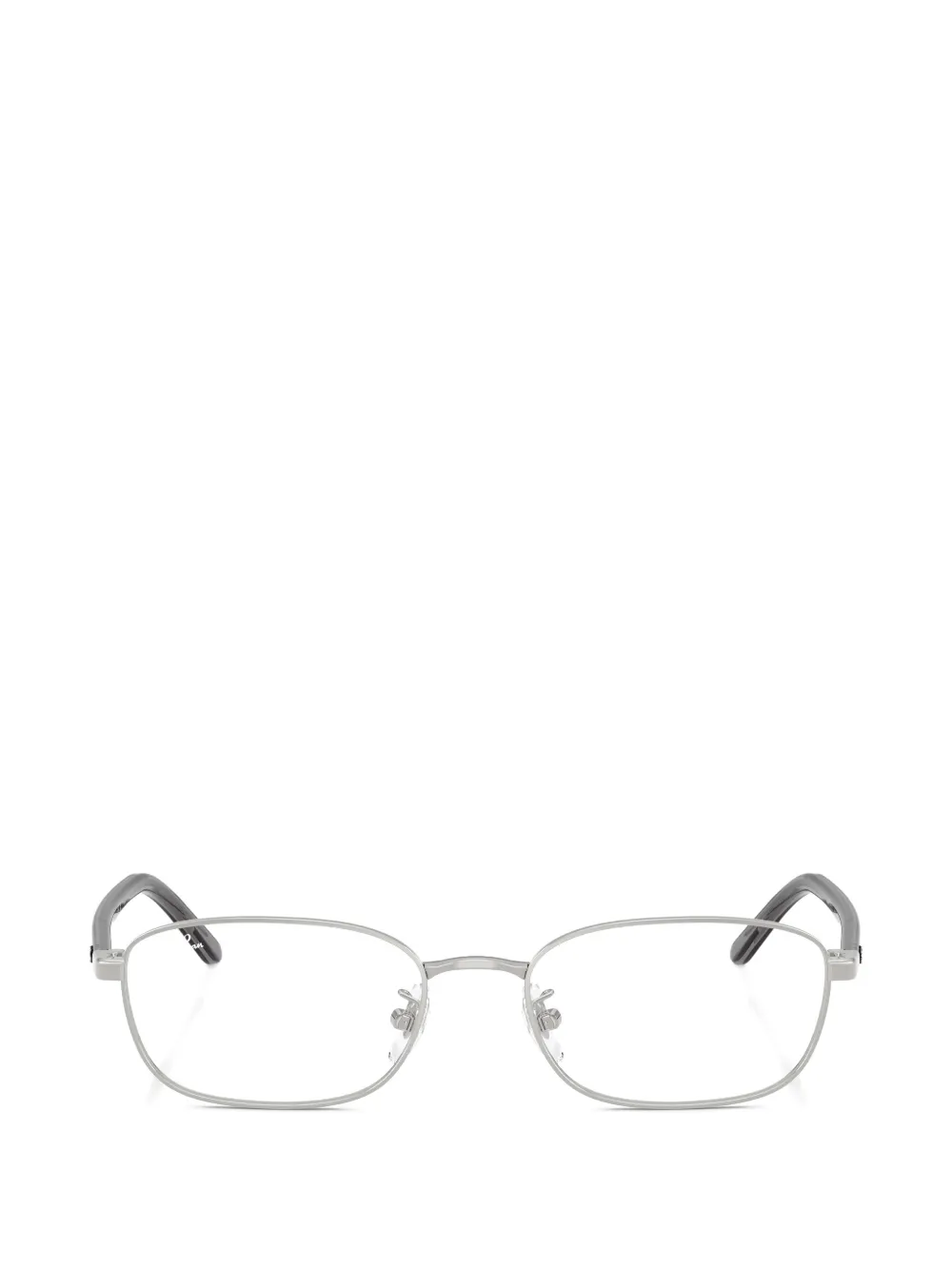 Ray-Ban rectangle metal glasses - Argento