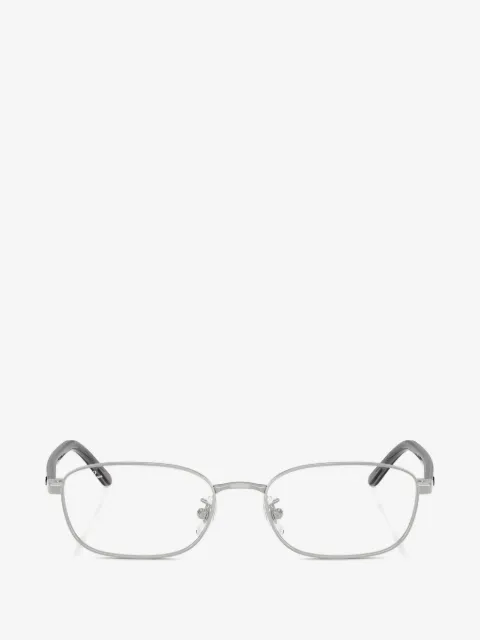 Ray-Ban lunettes de vue à monture métallique rectangulaire