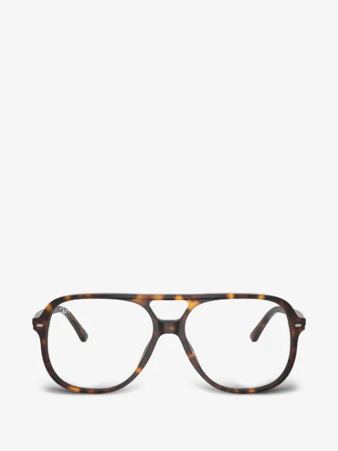 Ray-Ban Bill tortoiseshell-effect pilot-frame glasses
