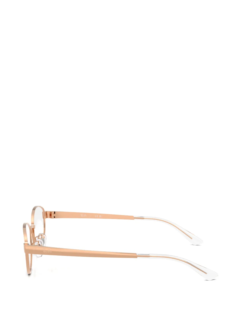 Ray-Ban Bril met ovaal montuur Roze