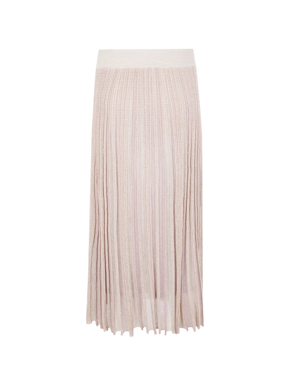  Blugirl Pleated Maxi Skirt - Pink 