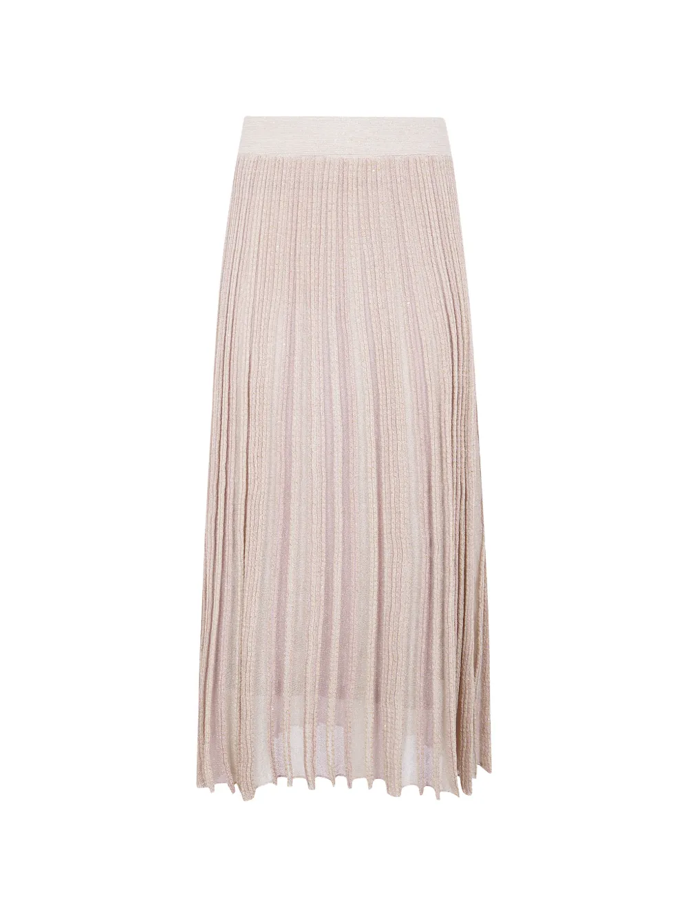 Blugirl pleated maxi skirt - Rosa