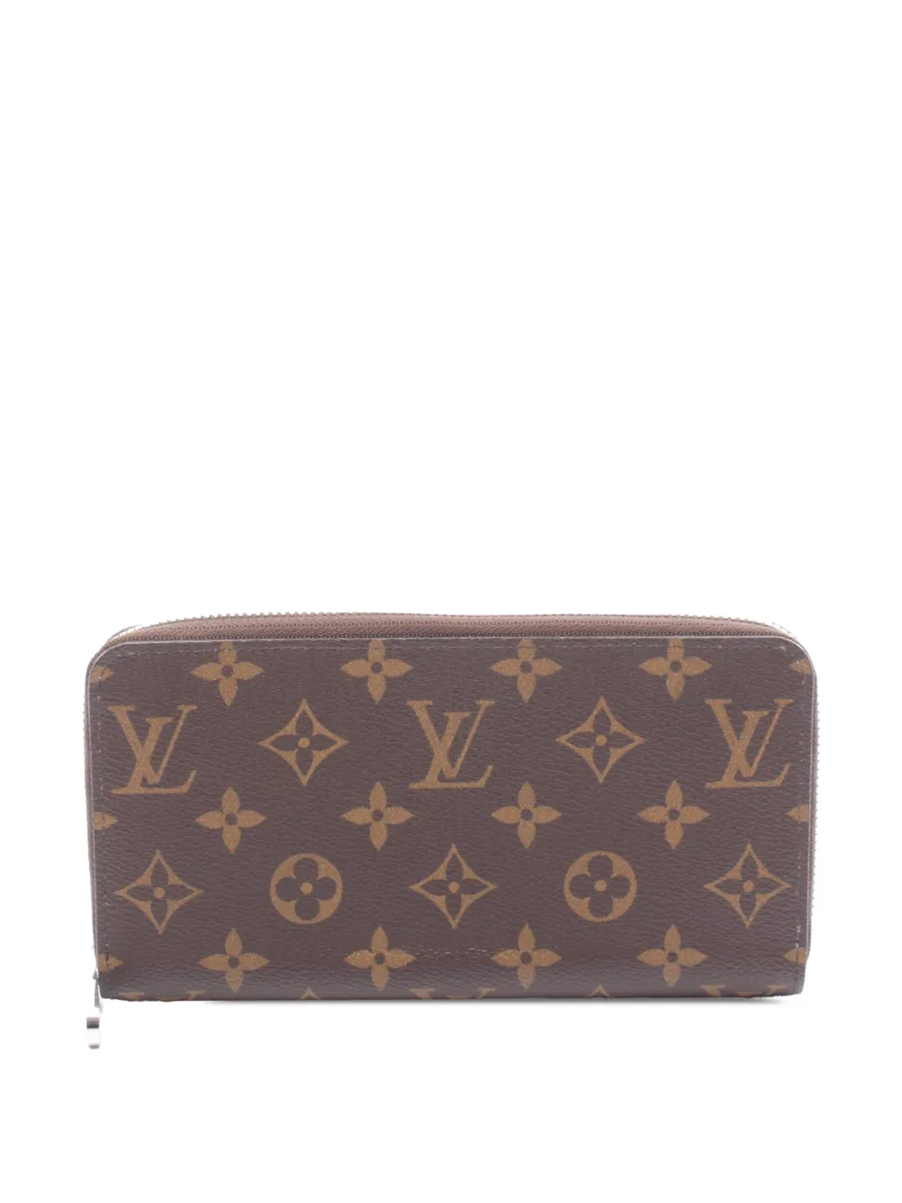 Louis Vuitton Pre-Owned 2021-2025 Monogram Zippy Wallet long wallets - Marrone