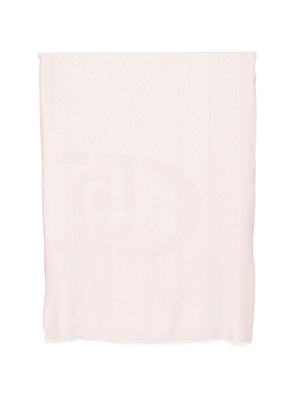 LIU JO logo-motif scarf - Rosa