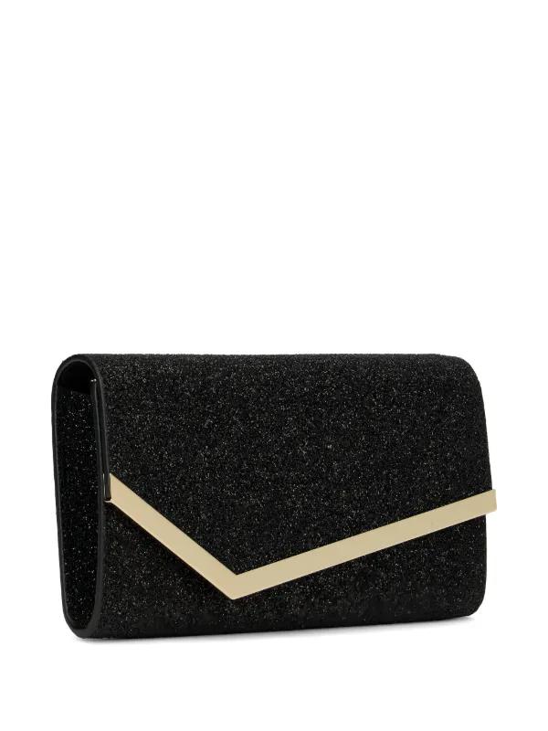 Jimmy Choo Emmie クラッチバッグ Jimmy Choo Emmie クラッチバッグ | ブラック | FARFETCH JP