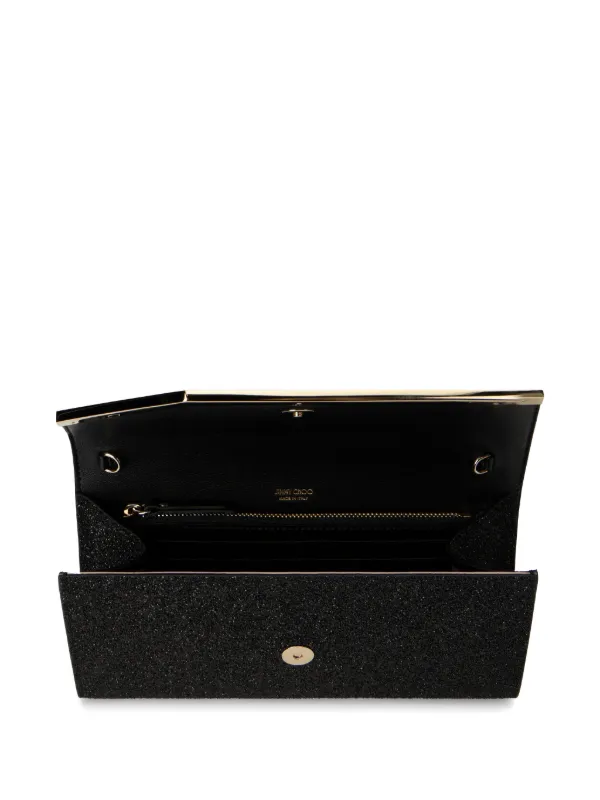 Jimmy Choo Emmie クラッチバッグ | ブラック | FARFETCH JP