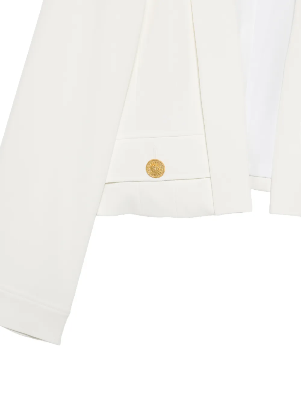  L'agence Buttoned-detail Jacket - White 
