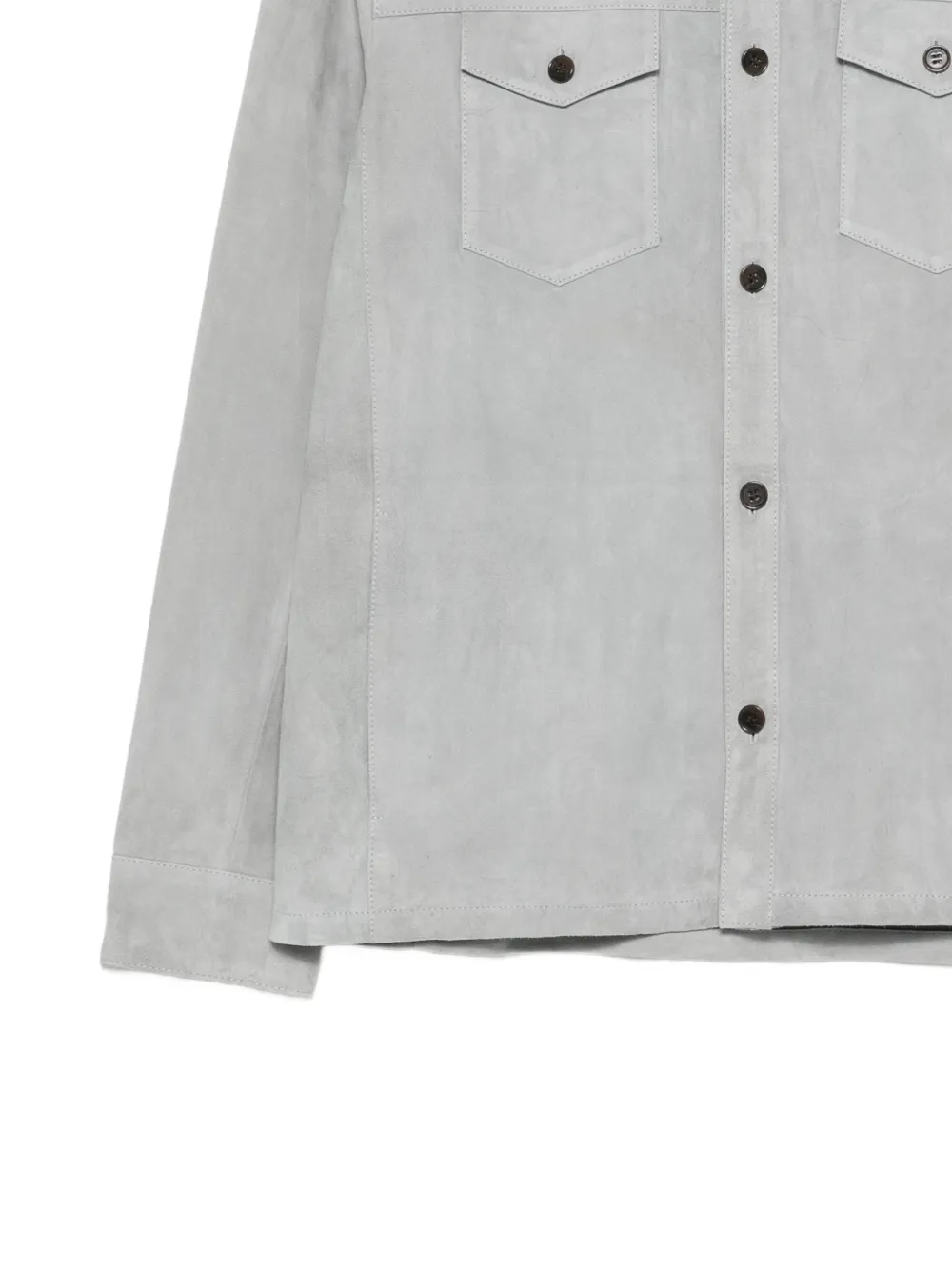  Arma Dex Buttoned-pockets Shirt - Blue 