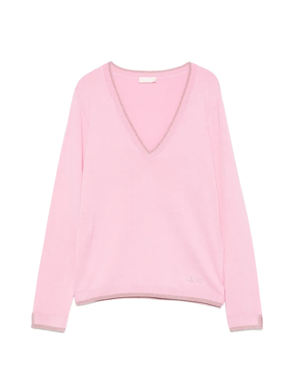 LIU JO V-neck sweater - Rosa