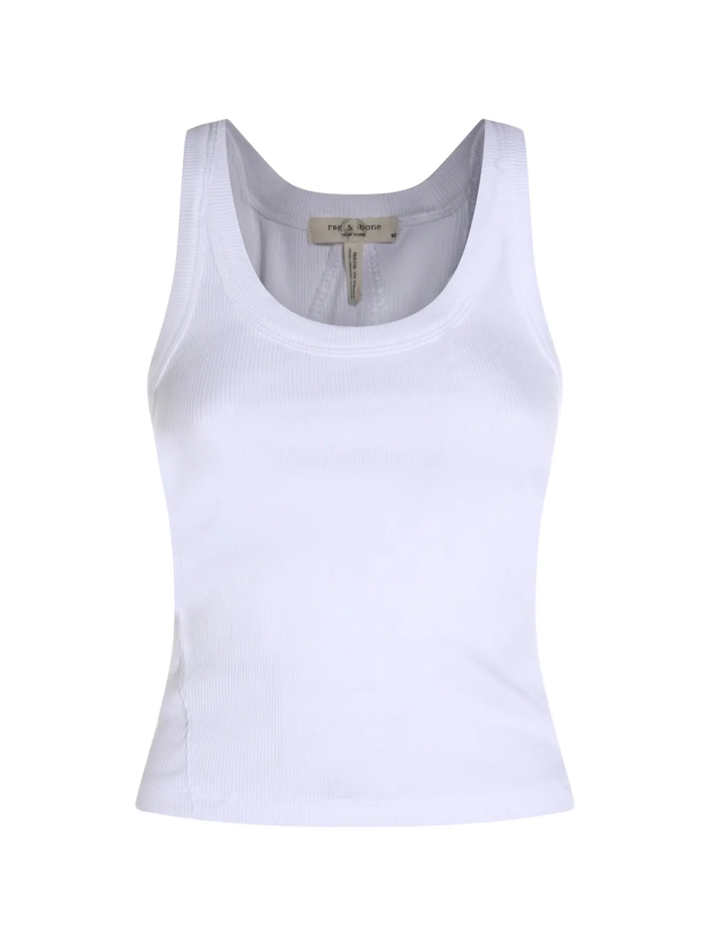 rag & bone ribbed top - Bianco