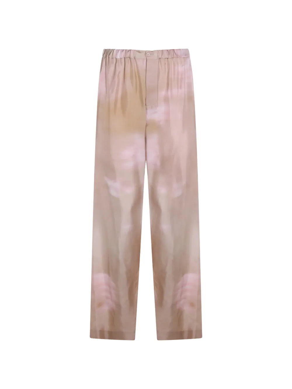 Fabiana Filippi printed elasticated trousers - Toni neutri