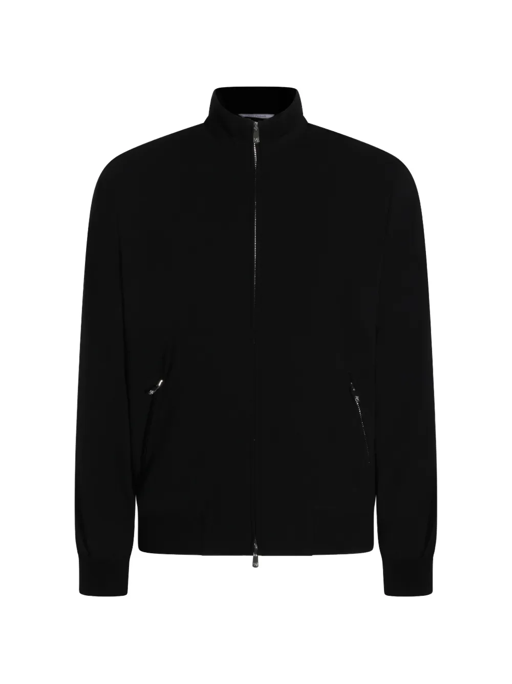 Marco Pescarolo zip bomber jacket - Black