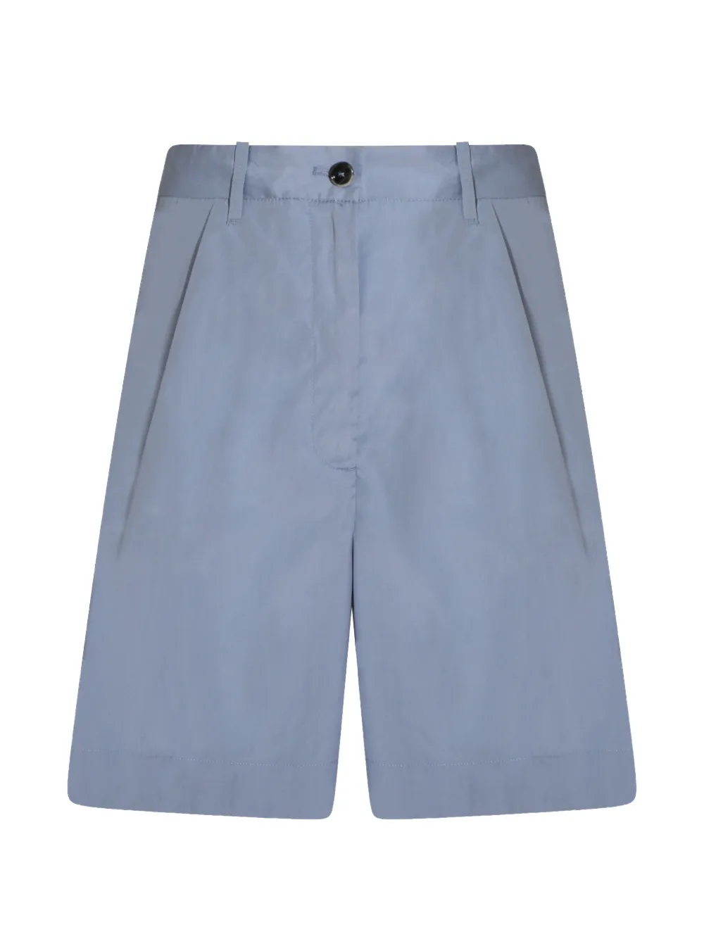 Nine In The Morning gabardine shorts - Blu