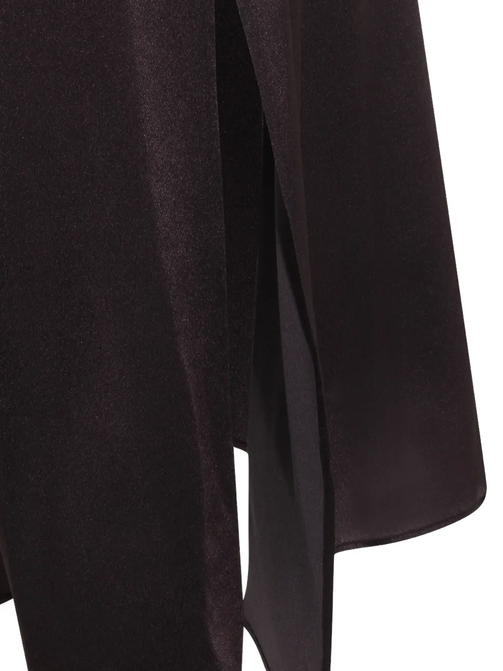 Antonelli Midi-jurk met V-hals en split Paars