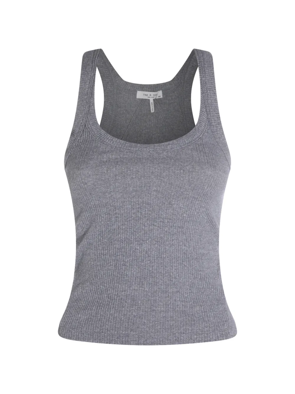 rag & bone ribbed tank top - Grigio