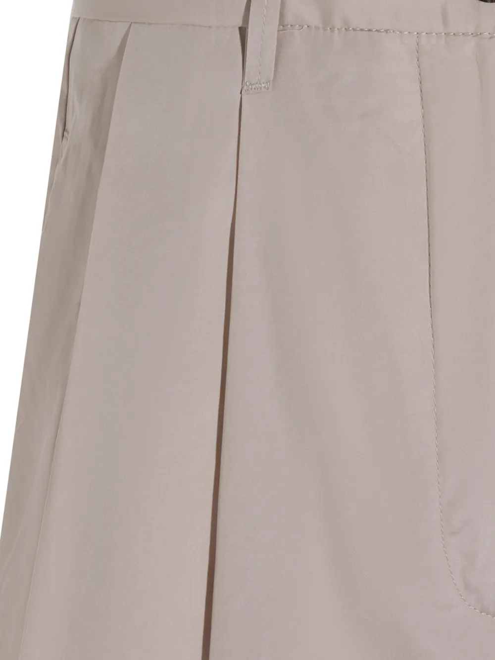  Nine In The Morning Gabardine Shorts - Neutrals 