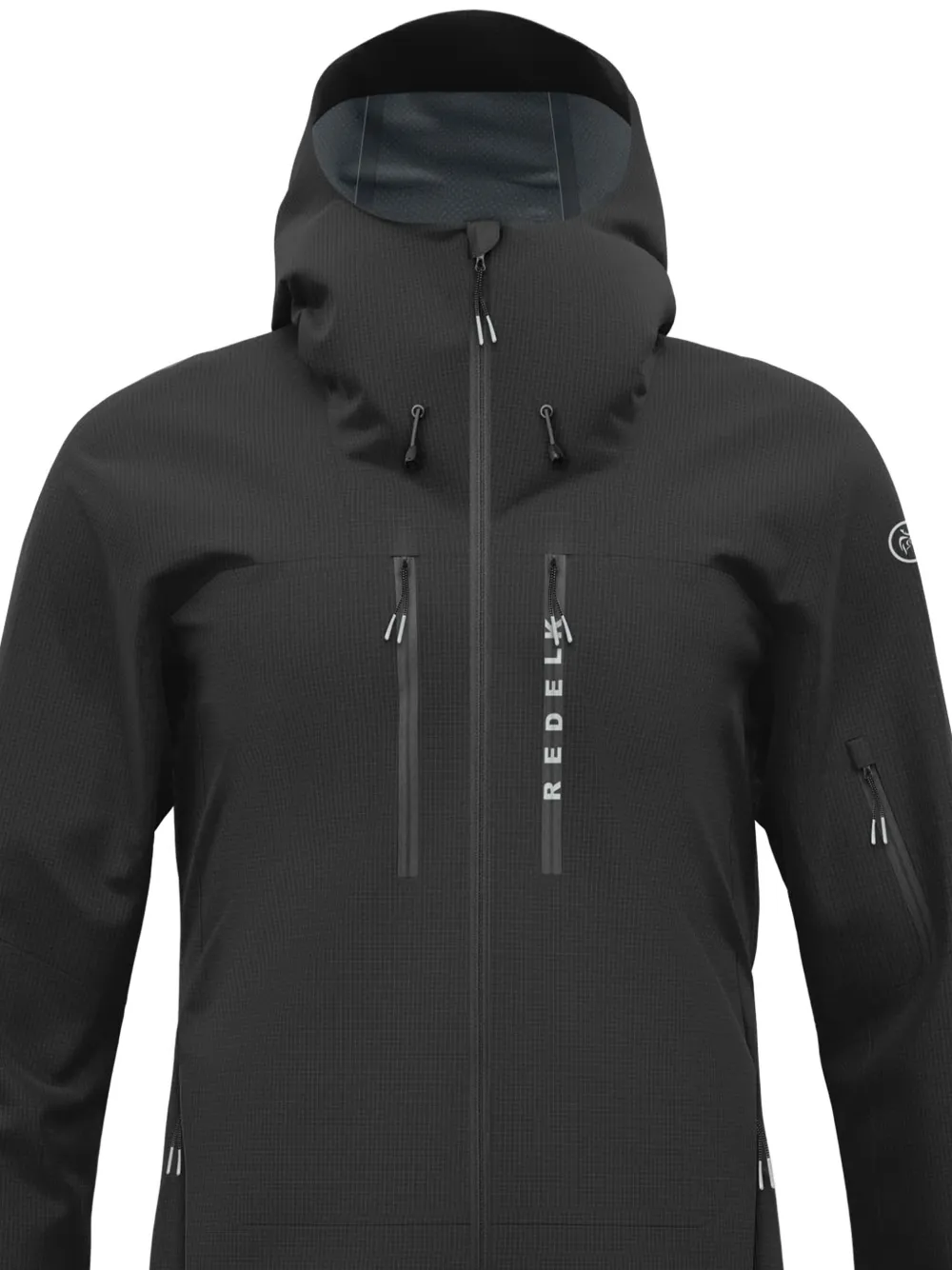  Redelk Hooded Jacket - Black 