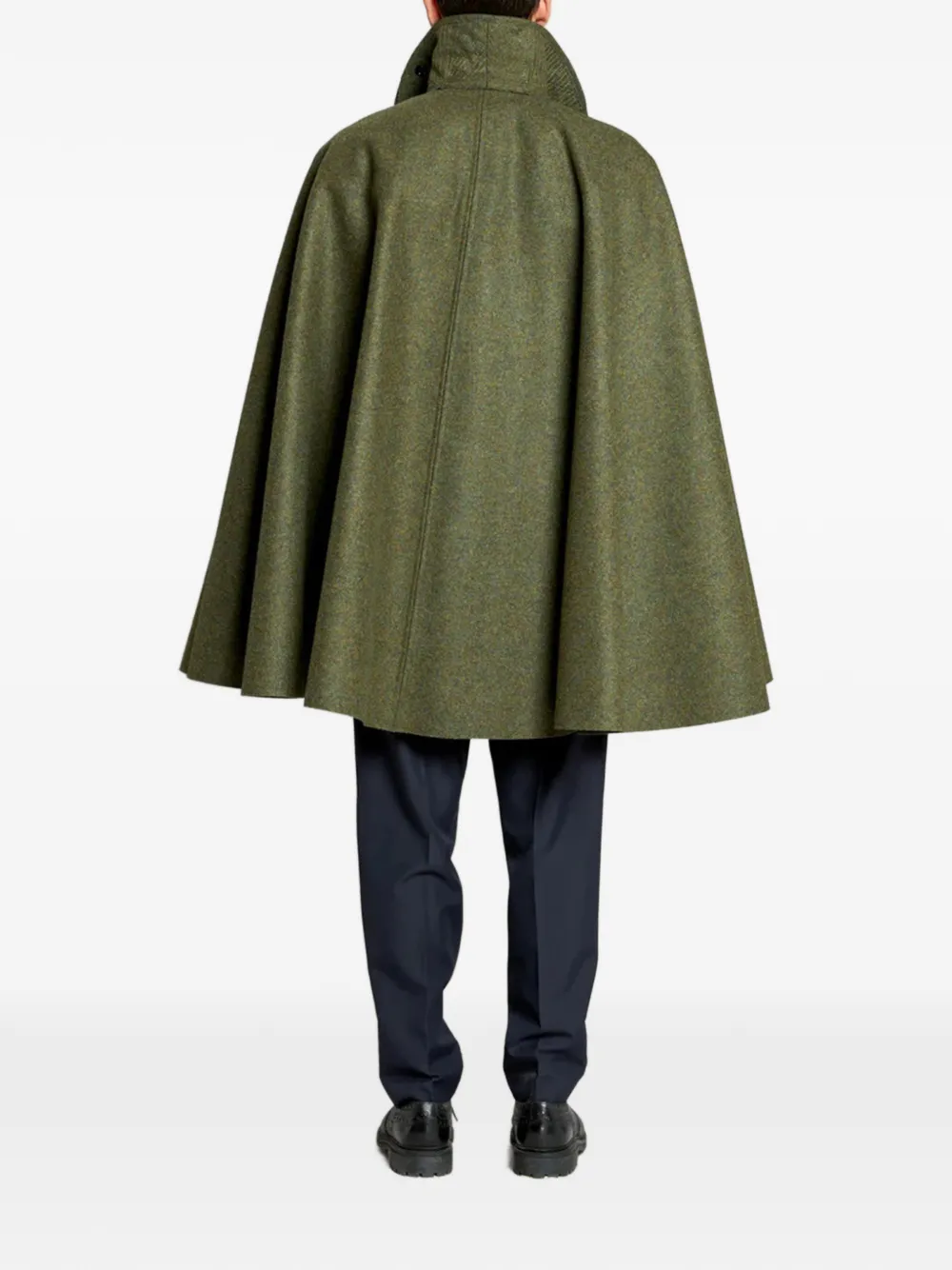  Il Tabarro Collar Jacket - Green 