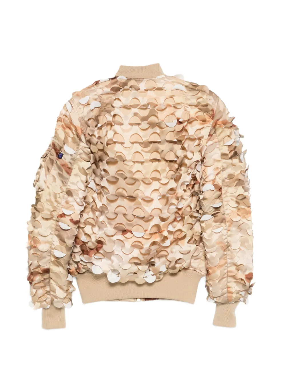 Alpha Industries MA-1 Ulcans Flight jack met lange mouwen Beige