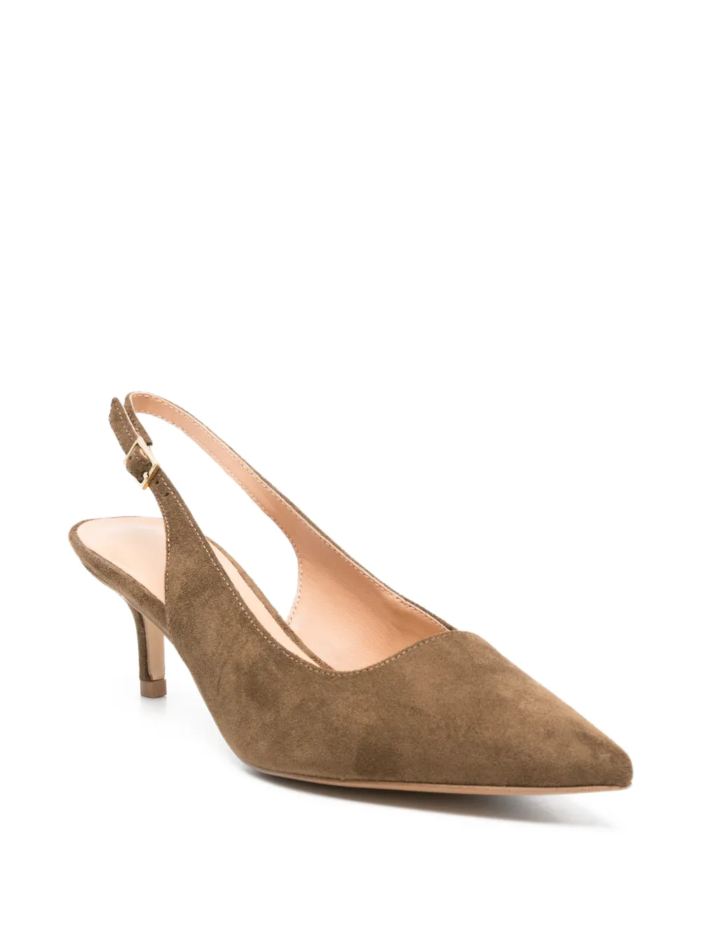 Marella Slingback pumps met hak Bruin