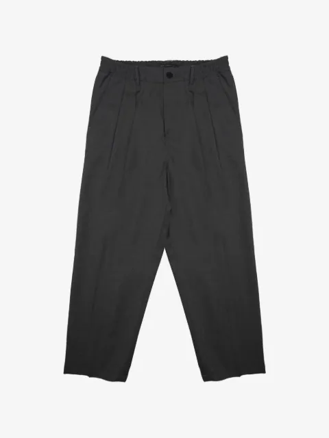Low Brand pleated elasticated-waist trousers