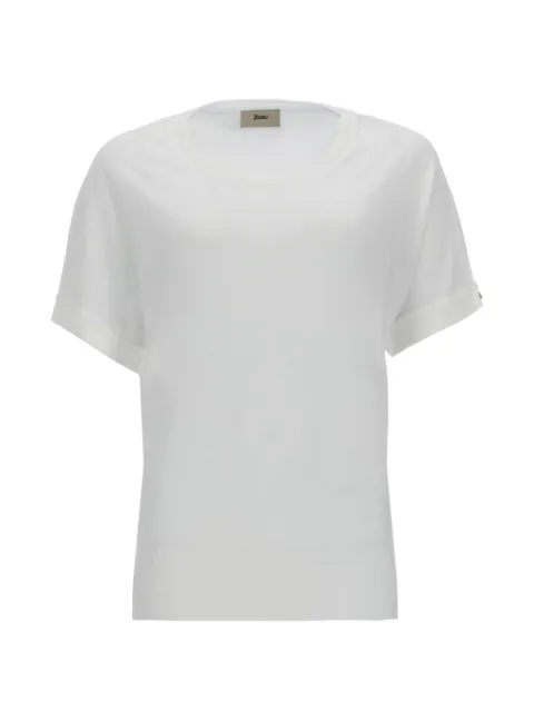 Herno cuffed sleeve T-shirt