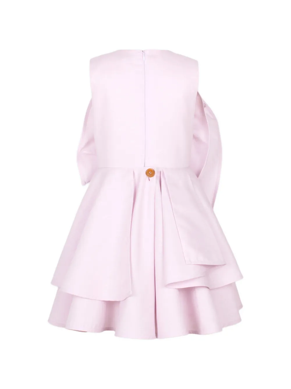  Jessie And James Kids Lower-ruffle Dress - Pink 