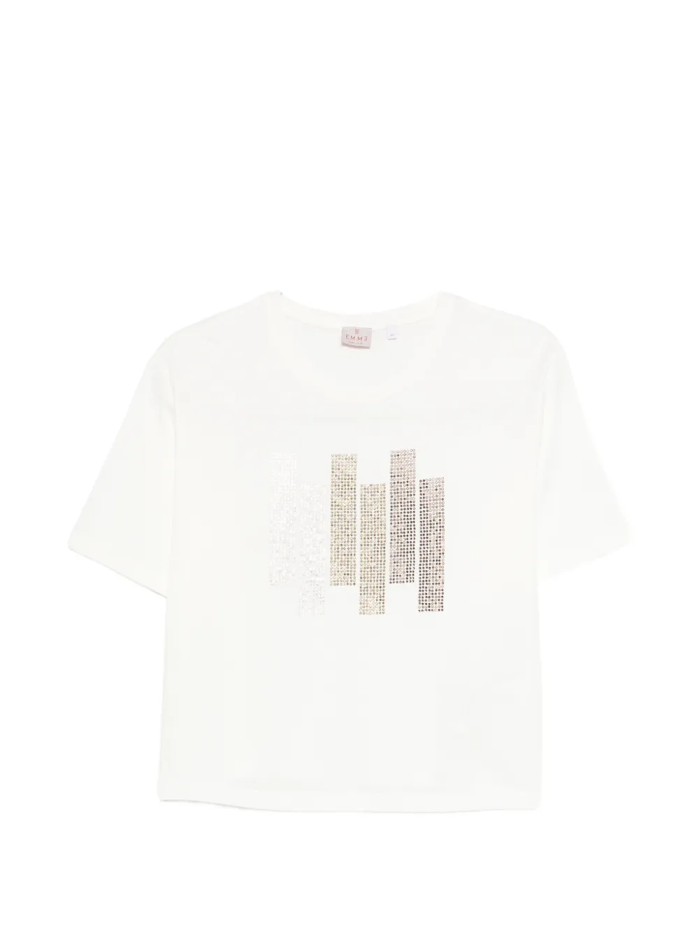 Marella embellished T-shirt - Bianco