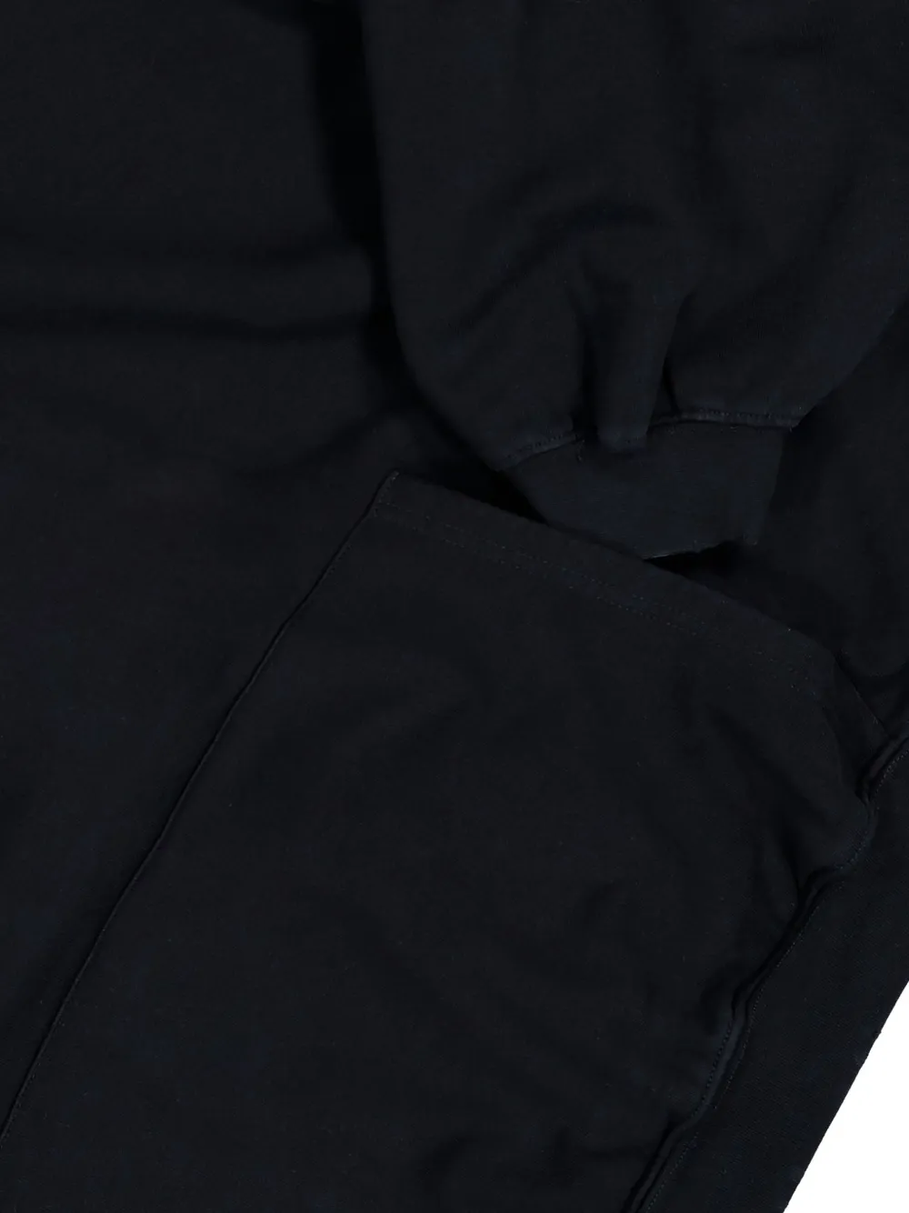 032c Hoodie met opgestikte zak Zwart