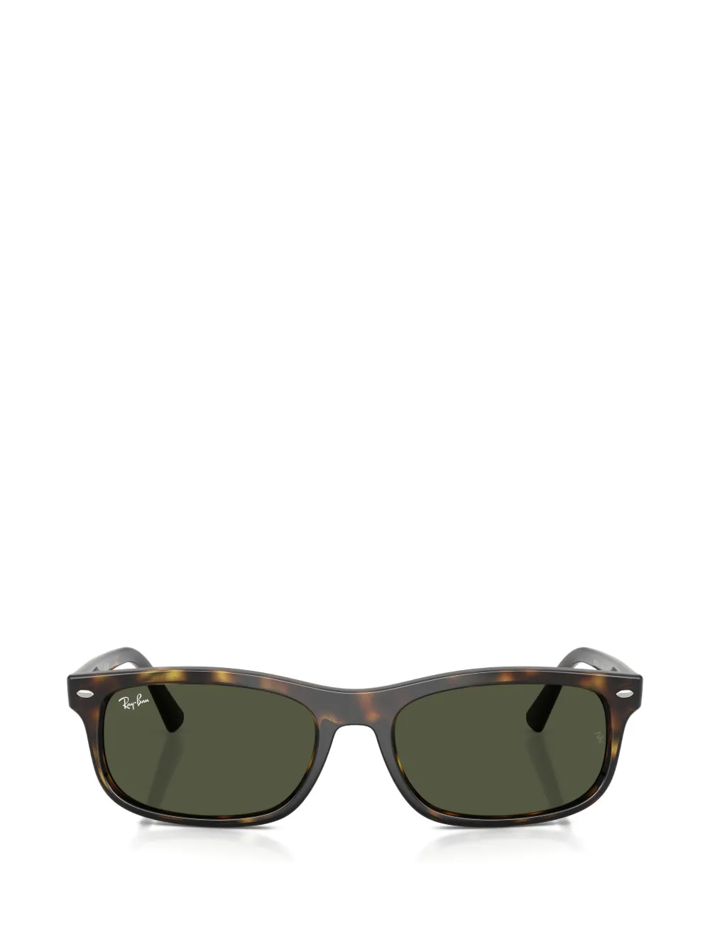 Ray-Ban havana rectangle sunglasses - Marrone