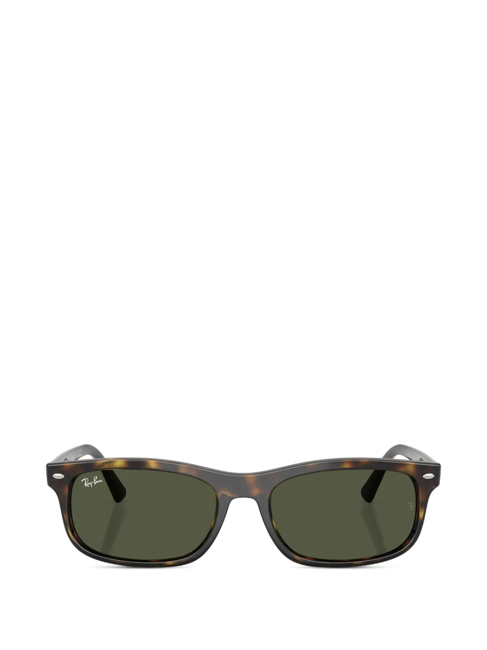 Ray-Ban havana rectangle sunglasses - Marrone