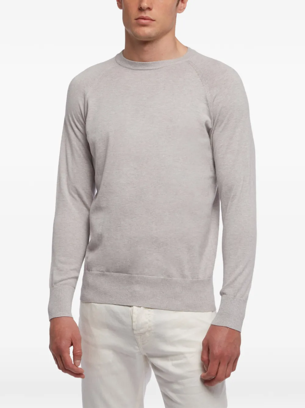 Brooks Brothers ribbed sweater - Grau