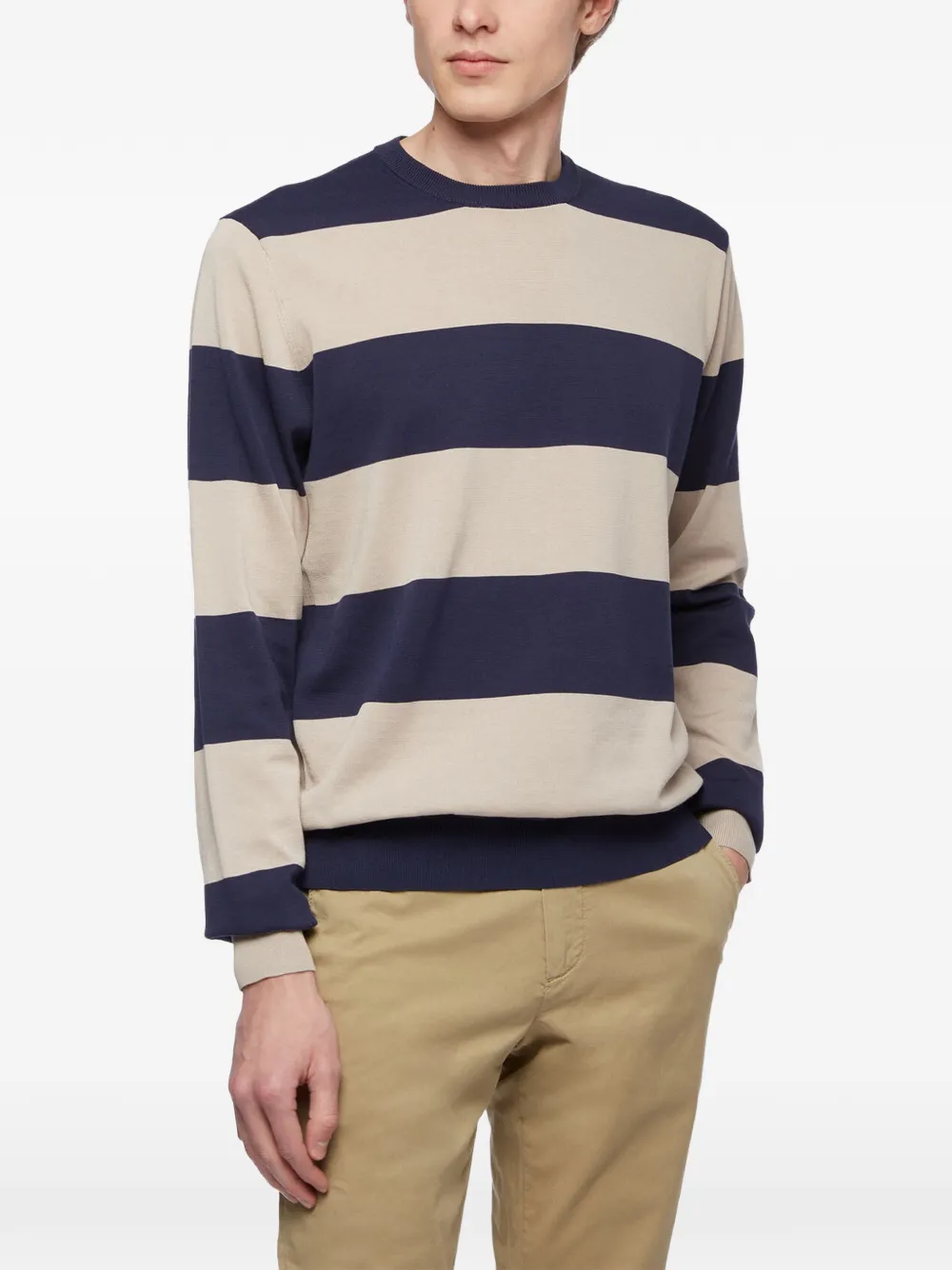 Brooks Brothers Gestreifter Pullover - Blau