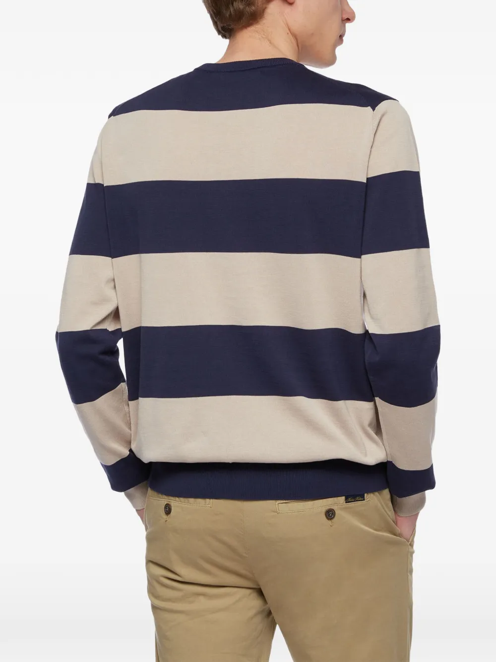 Brooks Brothers Gestreepte trui Blauw