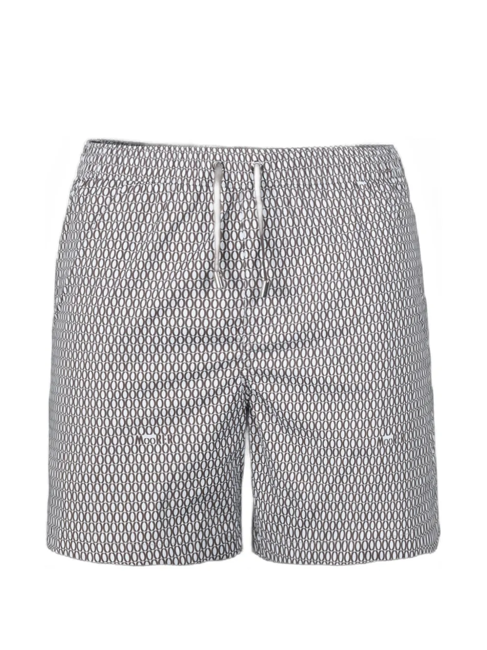 Moorer Costume da bagno con stampa geometrica - Marrone