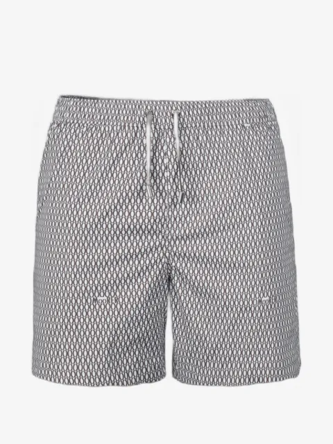 Moorer geometric-print swim shorts