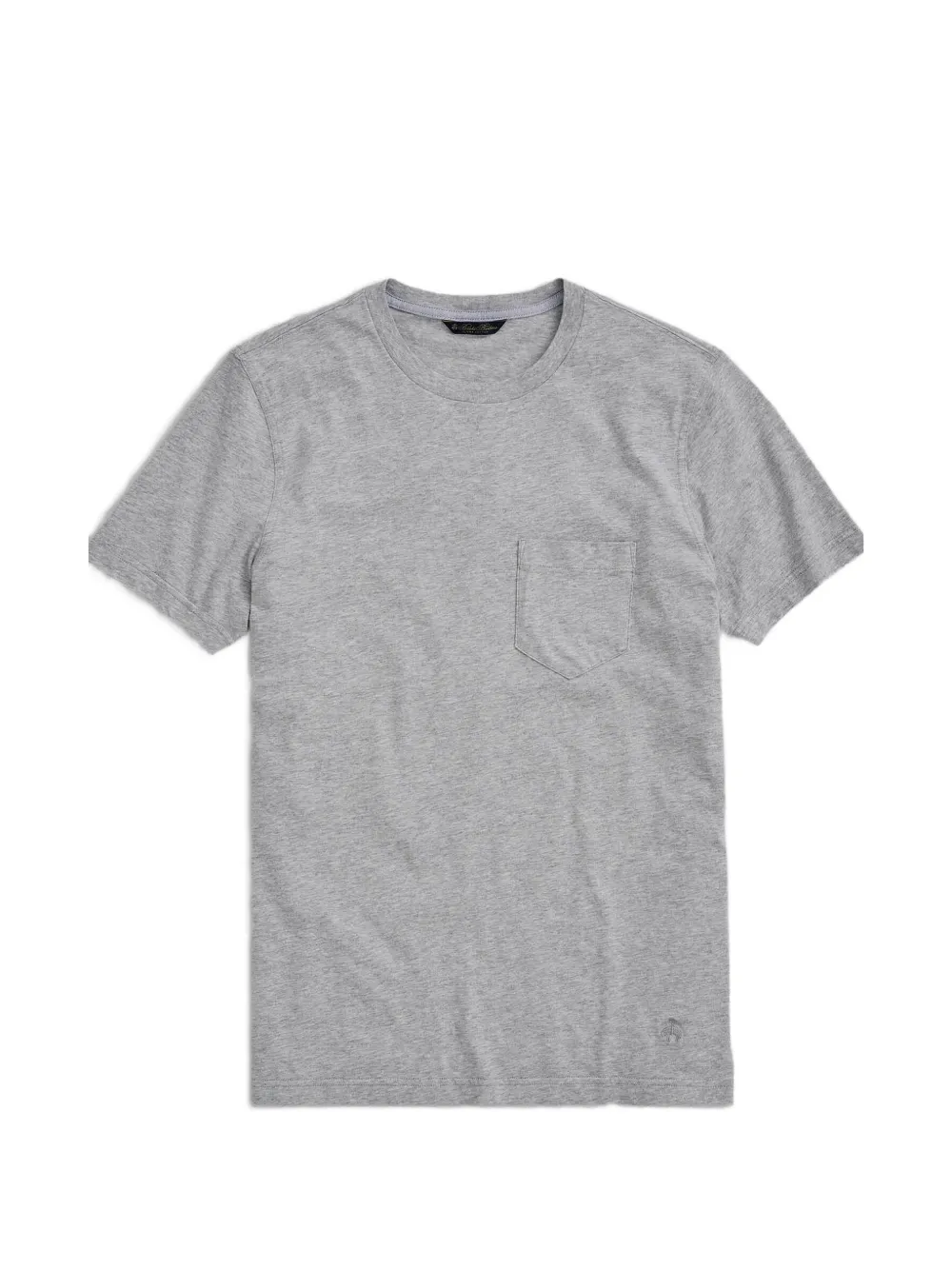 Brooks Brothers crew-neck pocket T-shirt - Grau