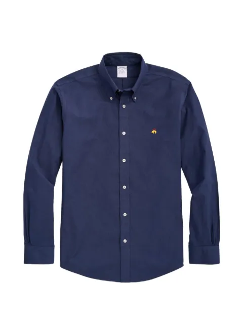 Brooks Brothers camisa bordada de manga larga
