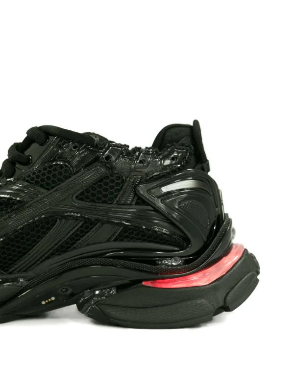 Balenciaga Runner Led lace-up Sneakers | Black | FARFETCH SG