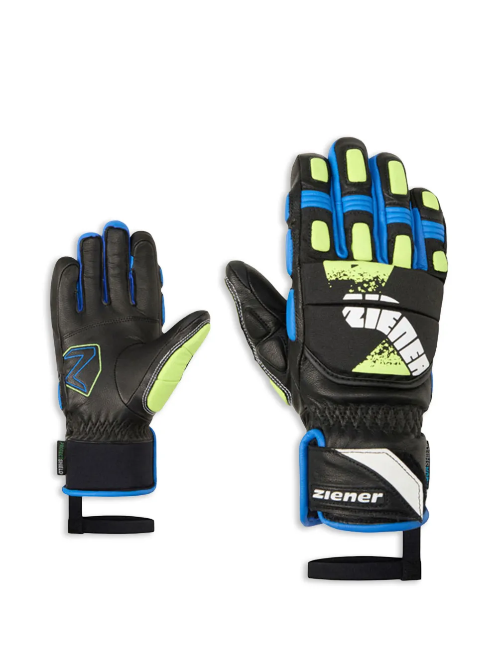  Ziener Logo Gloves - Black 