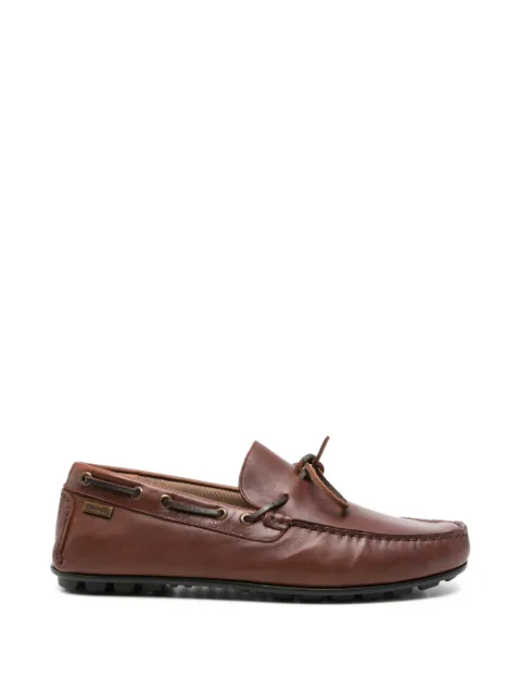 Barbour Courage lace-up boat shoes