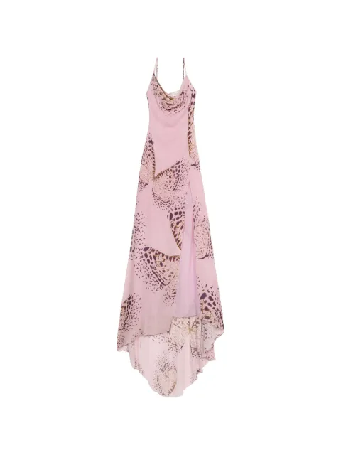 Blumarine butterfly-print maxi dress