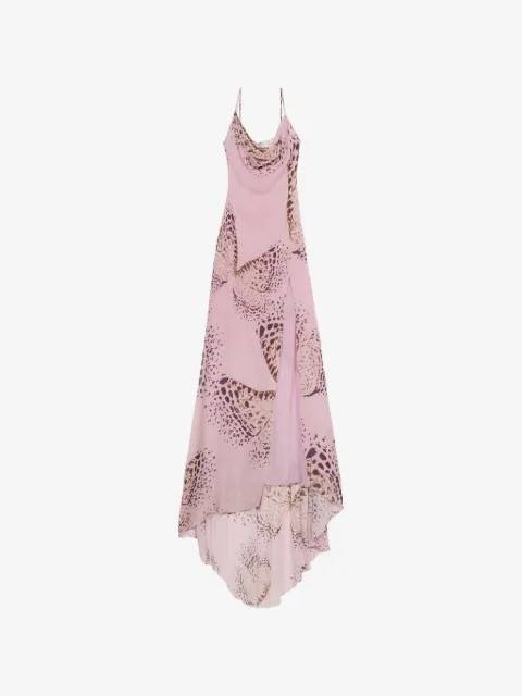 Blumarine butterfly-print maxi dress